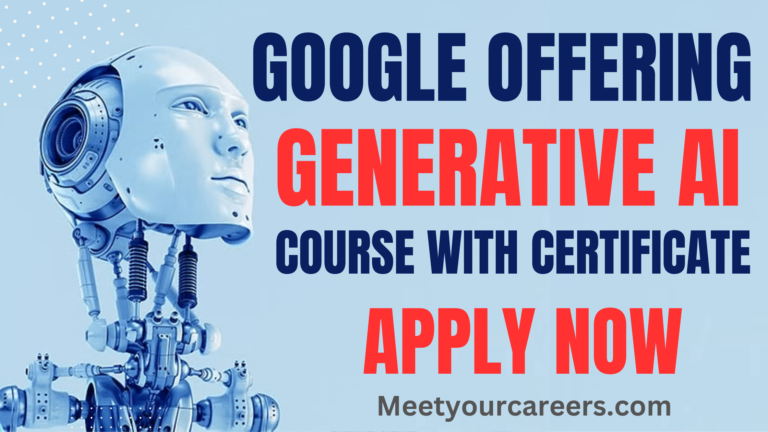 Google AI Free course with Certificate