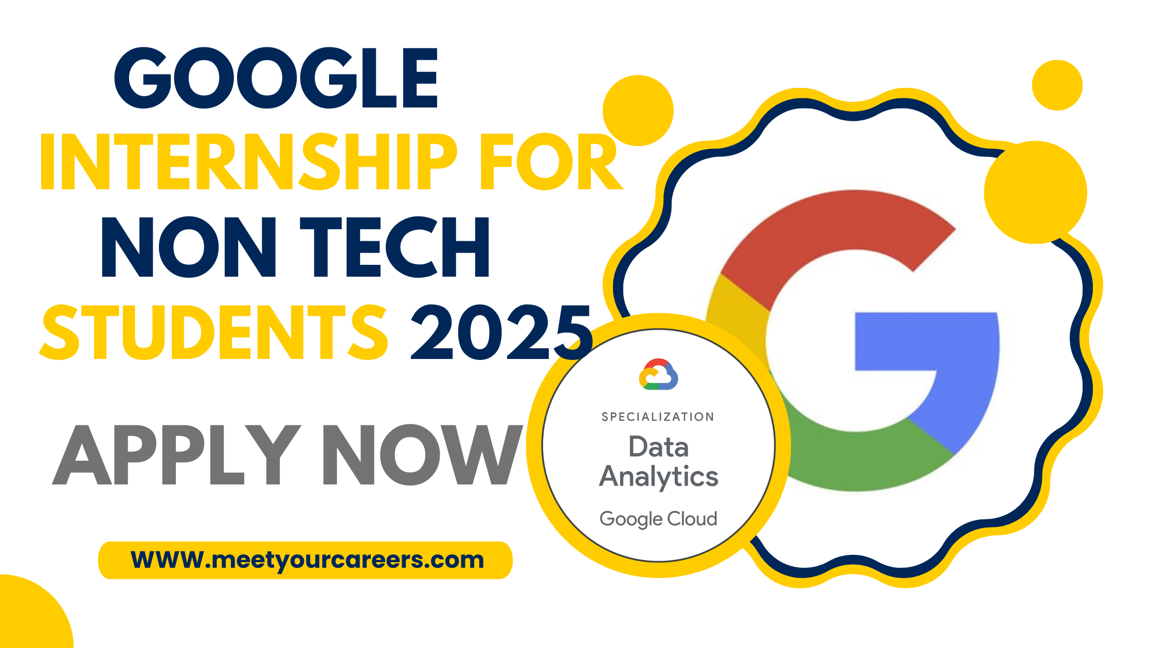 Google Apprenticeships for Non-Tech Students