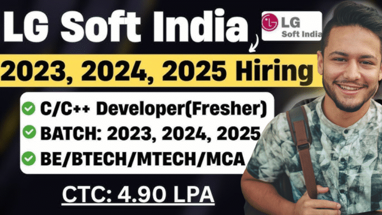 LG is Hiring: C/C++ Developer Role