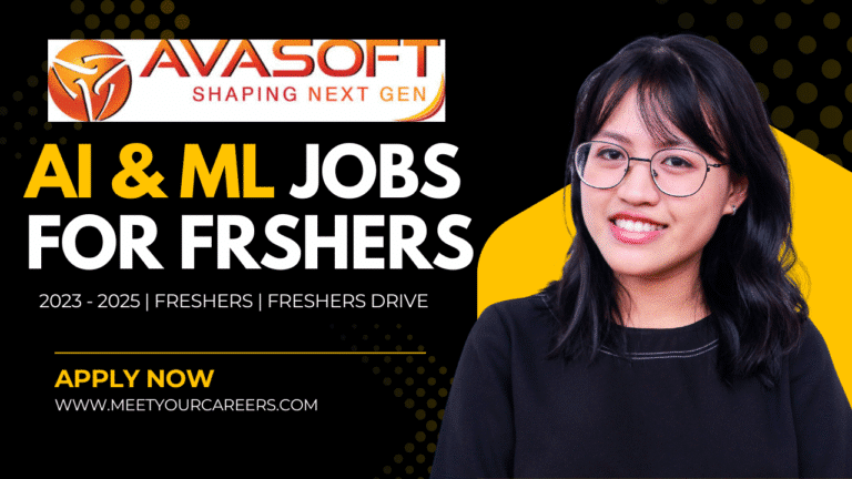 AVASOFT AI & ML Hiring Freshers 2025