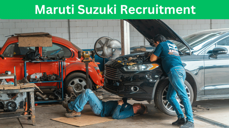 Maruti Suzuki Recruitment 2025