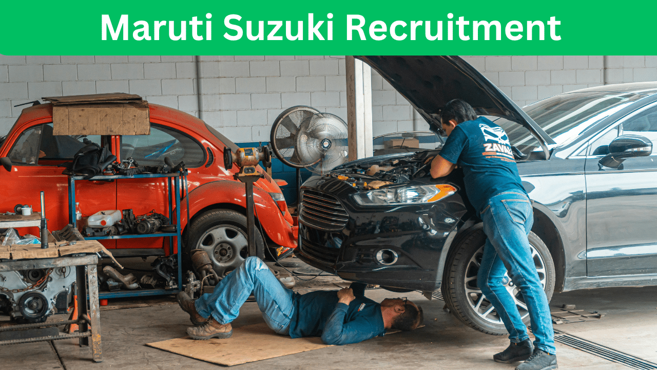 Maruti Suzuki Recruitment 2025